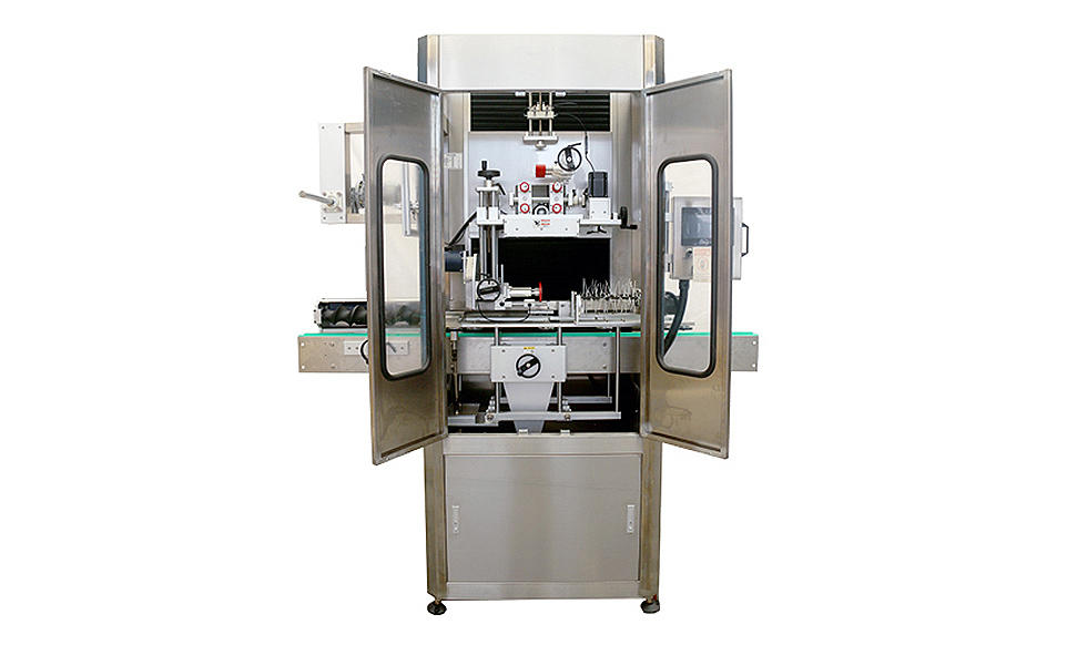 Máquina de rotulagem encolhível para garrafas PET com centralização automática MST-150B
